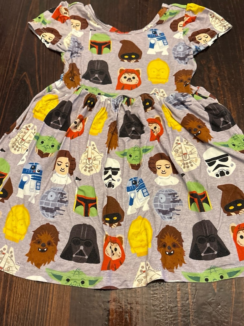 Little Sleepies Girls' Star Wars Character Dress